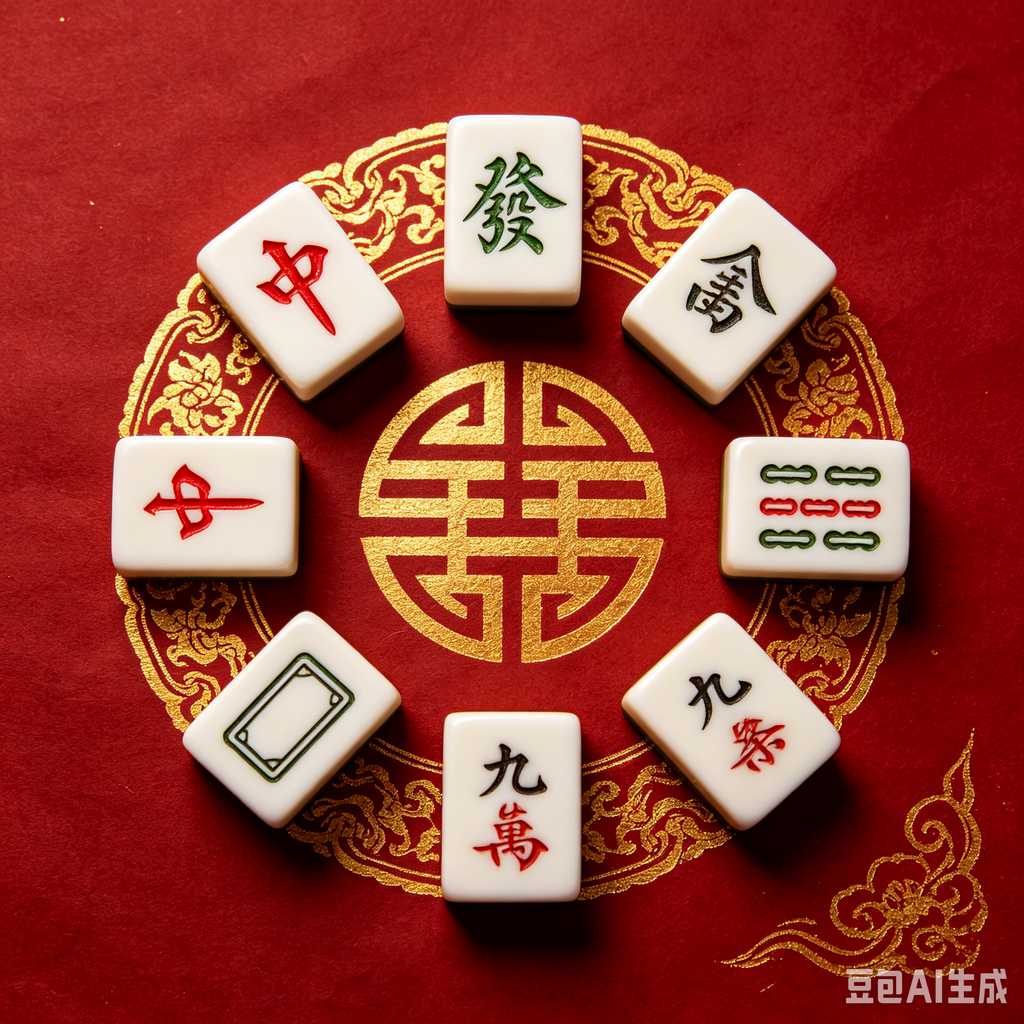 colored mahjong tile racks