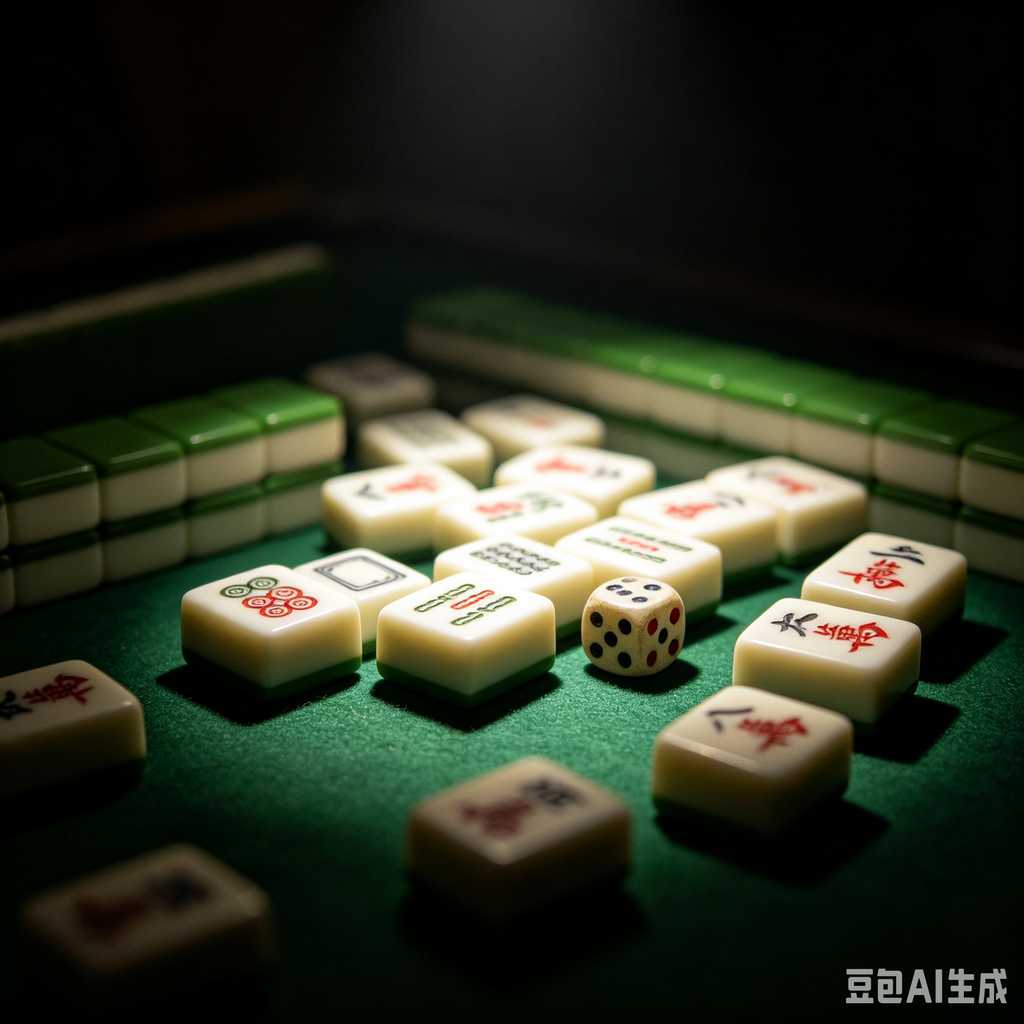 compact mahjong set with case